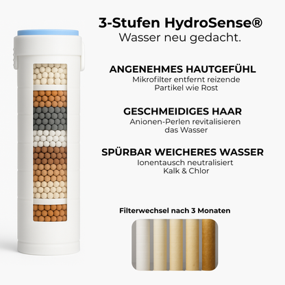 Pure® Premium Filterduschkopf – Für spürbar weiche Haut, glänzendes Haar